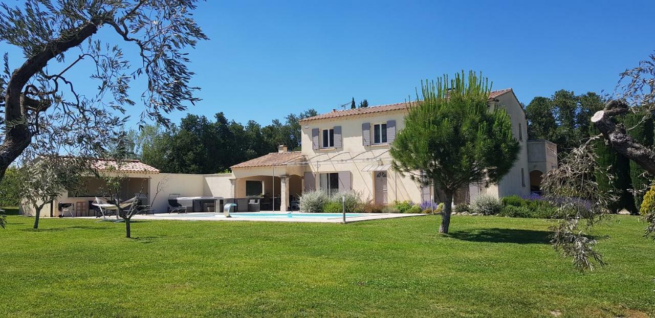 Villa 4 Chambres Spa Sauna Piscine Chaufee Boulodrome La Bastide De Luson Maussane-les-Alpilles Exterior foto